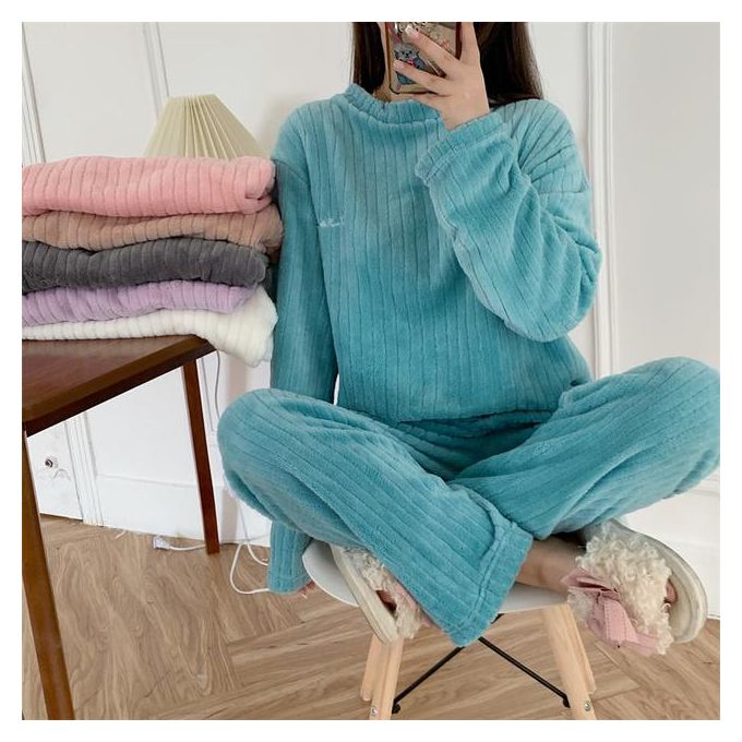 CONJUNTOS PIJAMA MUJER KAWAII COLOR AZAR