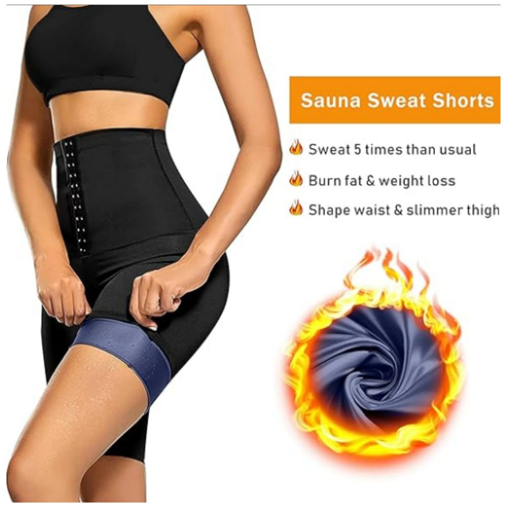 SHORT FAJA SAUNA REDUCTORA MUJER