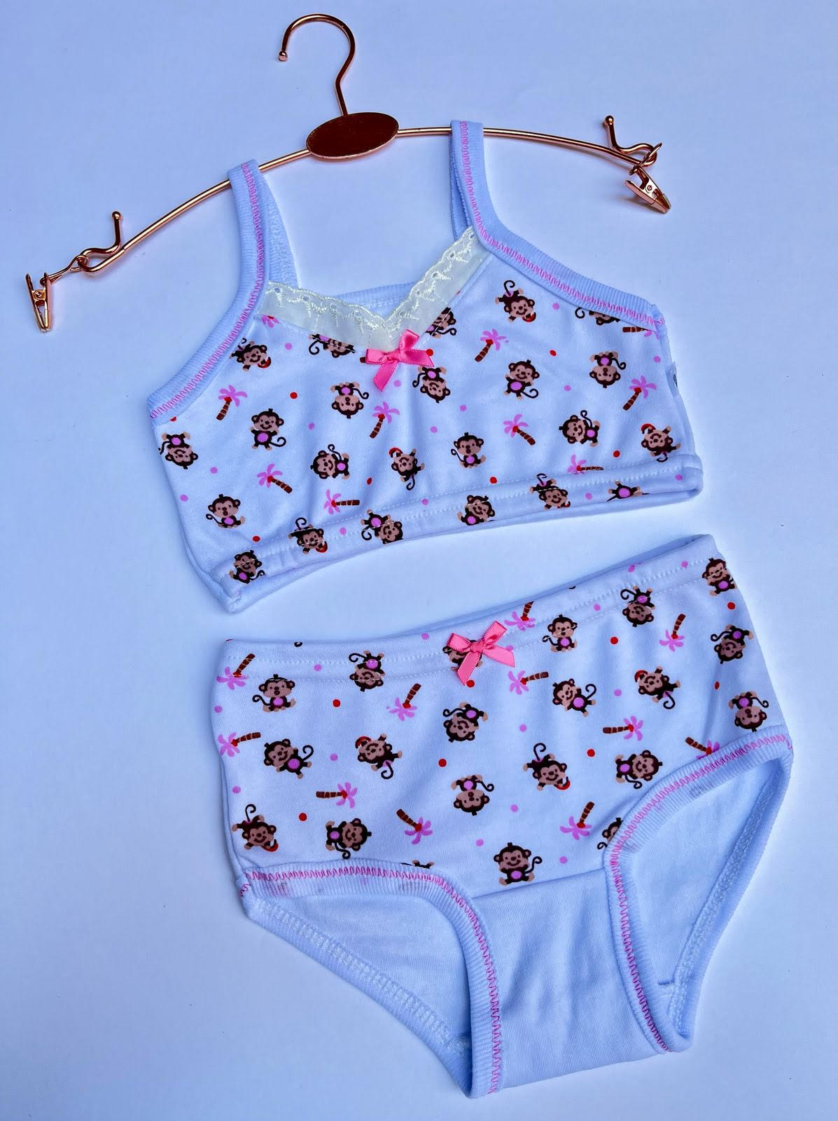 COORDINADO DE ALGODON PARA NIÑA.
