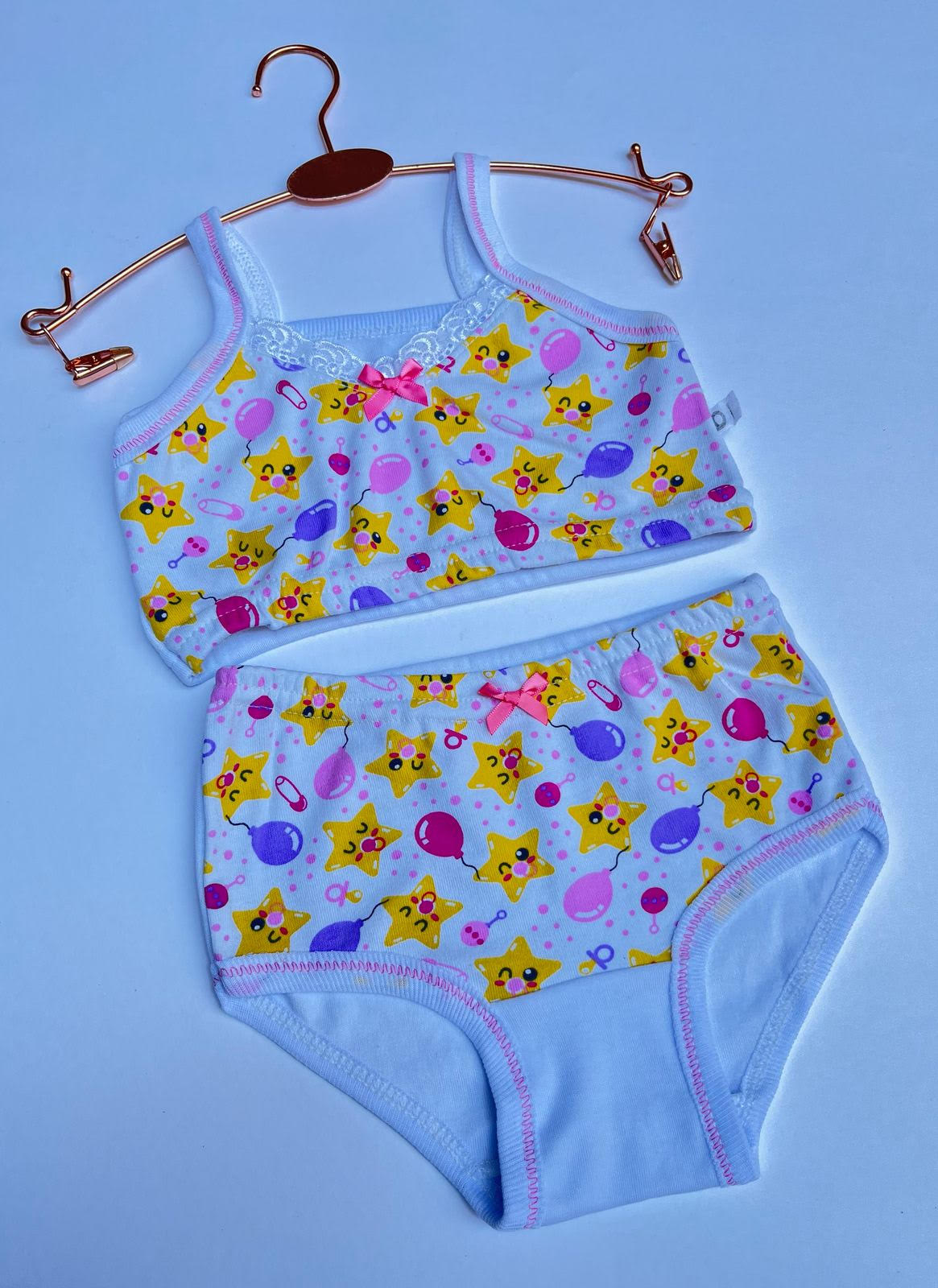 COORDINADO DE ALGODON PARA NIÑA.