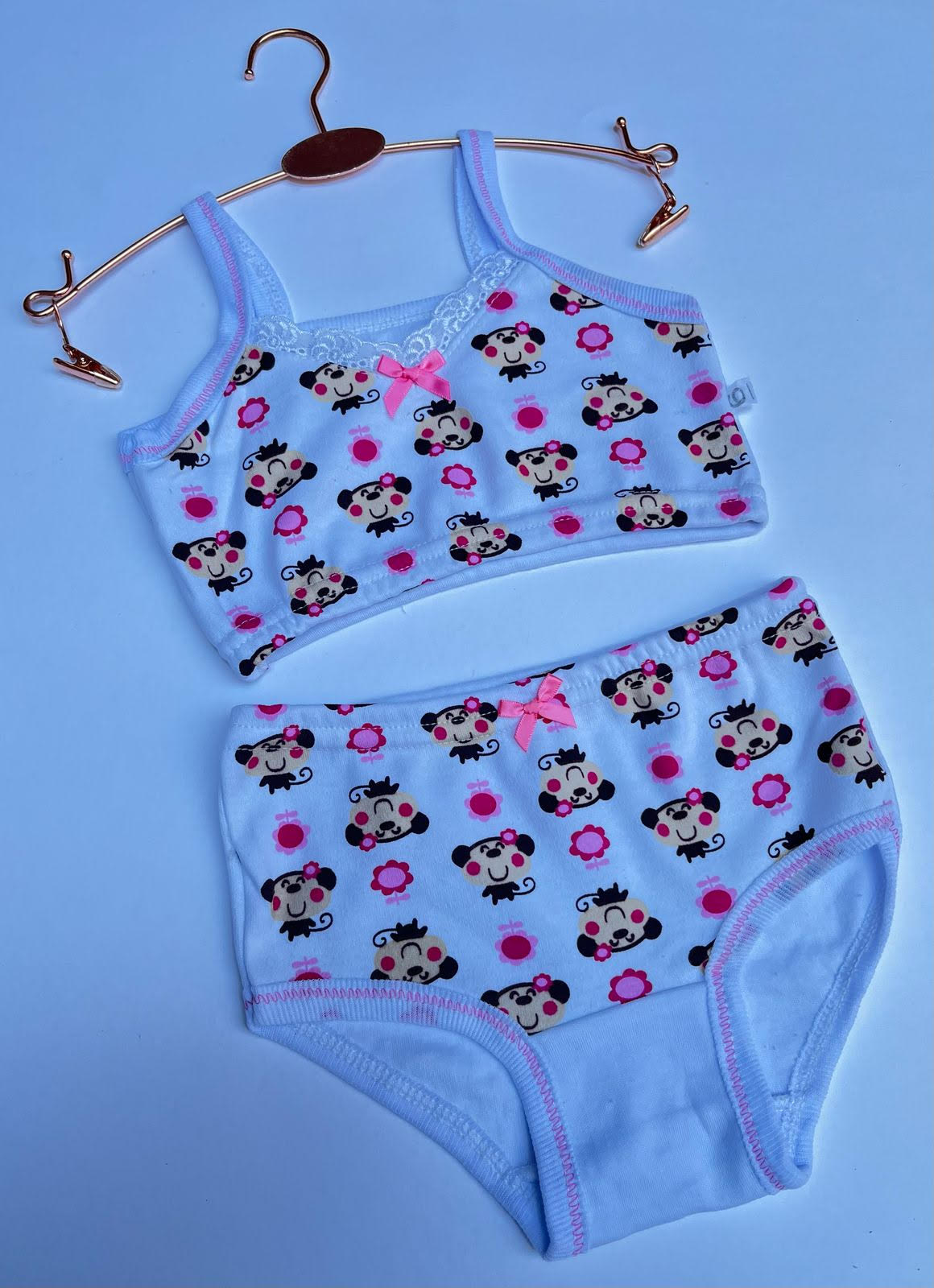 COORDINADO DE ALGODON PARA NIÑA.