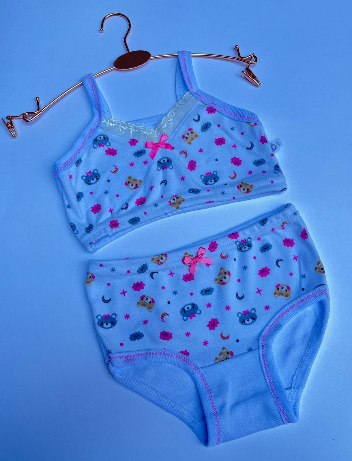 COORDINADO DE ALGODON PARA NIÑA.