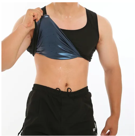 FAJA SAUNA HOMBRE MOLDEADORA TIPO CHALECO