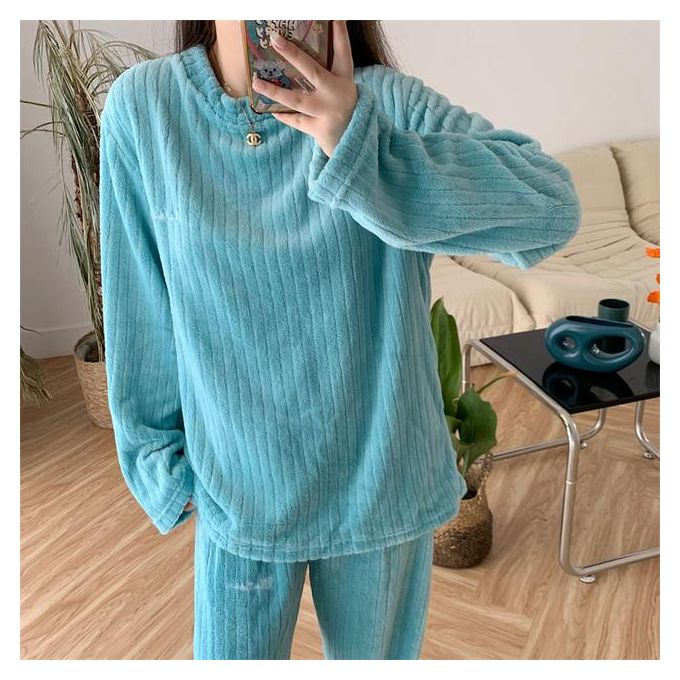 CONJUNTOS PIJAMA MUJER KAWAII COLOR AZAR