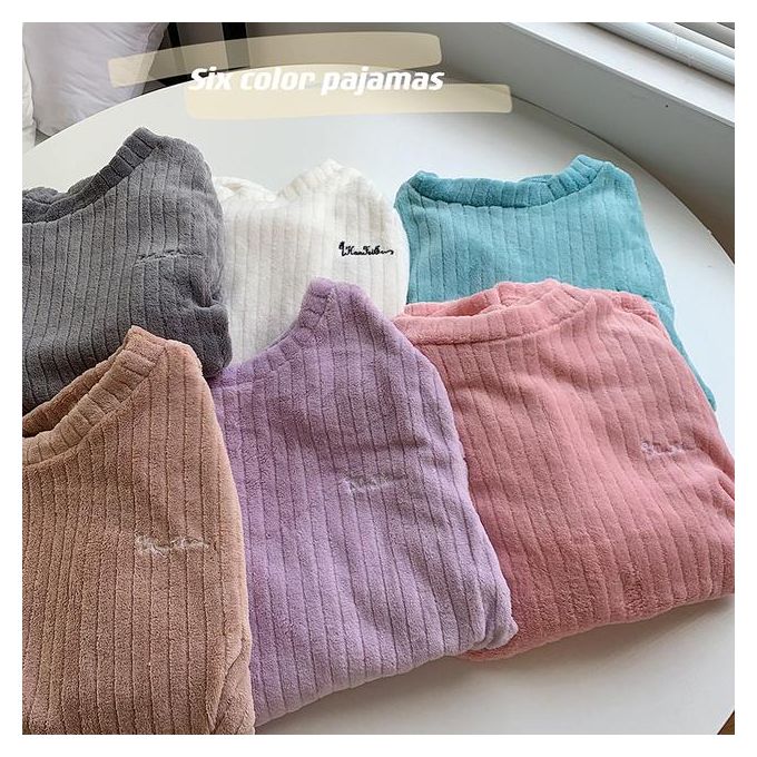 CONJUNTOS PIJAMA MUJER KAWAII COLOR AZAR