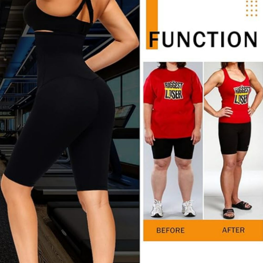 SHORT FAJA SAUNA REDUCTORA MUJER