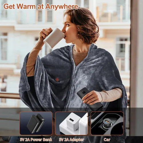 ROPA TÉRMICA MUJER SUÉTER TIPO CHAL